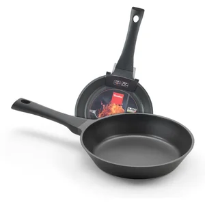 Metaltex XPERT - Set 2 Poêles en Aluminium Fondu 20 + 24 cm pas cher