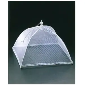 Comparateur de prix : Metaltex Cloche alimentaire 35 cm en toile multicolore en plastique