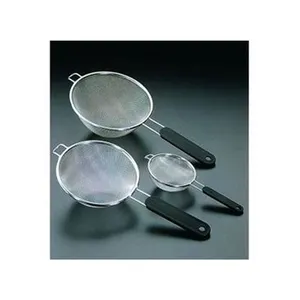 Comparateur de prix : METALTEX - SOREPRO Passoire tamis à manche - D : 14 cm - inox et plastique - blanc