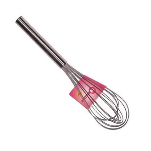 Comparateur de prix : Fouet en inox - manche plein - 25 cm