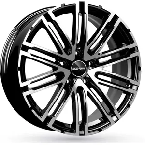 Jante Alu Gmp Targa 11.5x21 5x130 Et61 Noir Face Polie pas cher