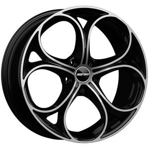 Jantes en alliage GMP DRAKE 8x19 5x110 ET 33 BLACK DIAMOND pas cher