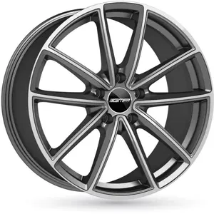 Jante Alu Gmp Titan 11x20 5x130 Et70 Gris Face Polie pas cher