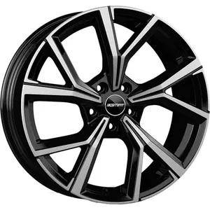 Jantes en alliage GMP MENTOR 7.5x18 5x100 ET 38 BLACK DIAMOND