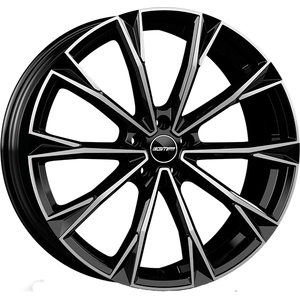 Comparateur de prix : Jantes en alliage GMP TOTALE 8.5x21 5x114,3 ET 30 BLACK DIAMOND