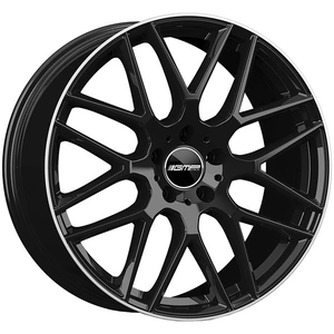 Jantes en alliage GMP BERGHEM 11.5x23 5x130 ET 61 BLACK DIAMOND LIP