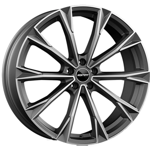 Jantes en alliage GMP TOTALE 10x23 5x120 ET 20 MAT ANTHRACITE DIAMANT