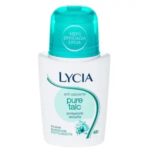Comparateur de prix : Lycia Pure Talc Anti Odorante Protezione Asciutta Roll-On 50 ml