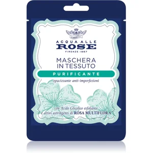 Acqua Alle Rose Purificante masque tissu pour peaux à problèmes 1 pcs pas cher