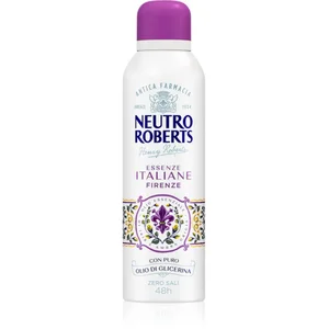 Comparateur de prix : Neutro Roberts Italiane Firenze déodorant en spray effet 48h 200 ml
