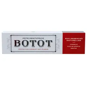 Comparateur de prix : Botot Dentifrice Cannelle Clou de Girofle Menthe 75ml