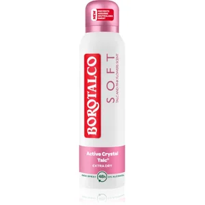 Comparateur de prix : Borotalco Soft Talc & Pink Flower déodorant en spray sans alcool 150 ml