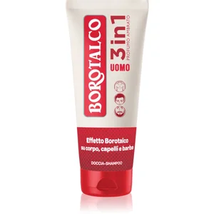 Borotalco Shampoing Douche Homme 3En1 Parfum Ambré 200 Ml pas cher