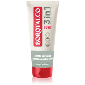 Borotalco Shampoing Douche Homme 3En1 Parfum Musqué 200 Ml pas cher