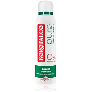 Borotalco Pure Original déodorant en spray sans aluminium 150 ml