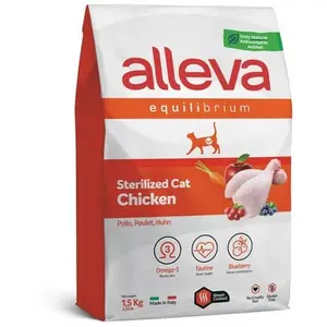 Alleva Equilibrium chat, poulet, stérilisé pas cher
