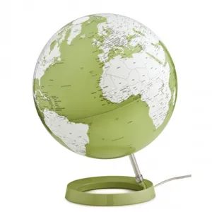 ATMOSPHERE lampe de bureau mappemonde LIGHT & COLOUR BRIGHT (Pistache - PMMA) pas cher