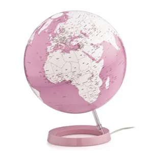 Comparateur de prix : ATMOSPHERE lampe de bureau mappemonde LIGHT & COLOUR BRIGHT (Corail - PMMA)