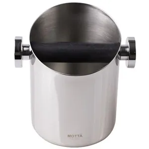 Comparateur de prix : Motta 7750 Knock Box - Boîte pour le Marc de Café en Inox, 11 cm x 15 cm