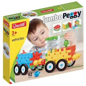 Quercetti Véhicule Jumbo Peggy 62 Pièces pas cher