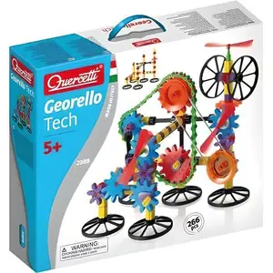 Quercetti - 2389 - Jeu de construction - Georello Tech - 266 Pièces