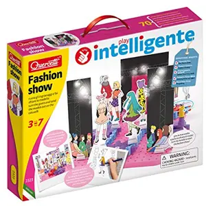 Quercetti - Mode Show, Jeu de Mode, poupées.