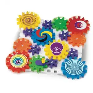 Jeu de construction QUERCETTI - Le Jeu des Engrenages - Mixte - 55 pièces pas cher