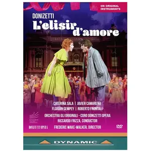 Outhere Music Fr Cnt L'elisir d'amore Bergame 2021 DVD pas cher