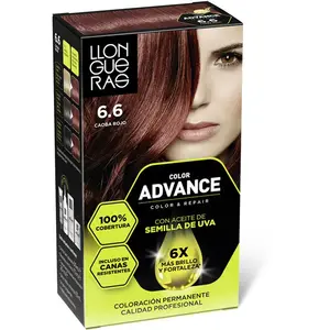 Llongueras Color Advance #6,6-caoba rojo intenso pas cher