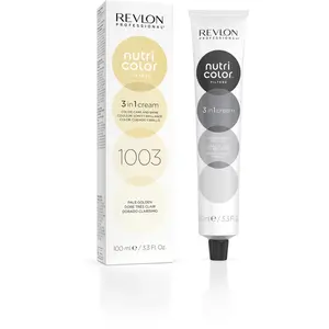 Comparateur de prix : Revlon Professional Soin Repigmentant 3 en 1 Nutricolor 1003 - Doré Clair