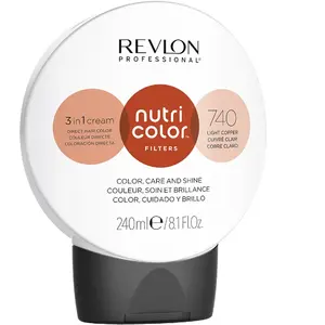 Comparateur de prix : Coloration - Revlon - Nutri Color Filters 740 - Cuivre Clair - 240 ml - Crème