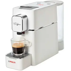 POLTI Coffea S15W, Machine À Café Expresso, Compatible Avec E.S.E. 44 Mm, Réservoir 0,85L, Pression De Pompe 19 Bar, Couleur Blanc