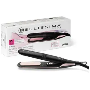 Comparateur de prix : Bellissima B-Mini Fer à lisser À chaleur Noir, Rose 25 W 1,8 m