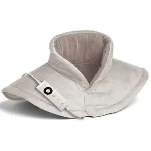 Coussin chauffant cou et épaule Dreamland Revive me 47X52cm Beige pas cher