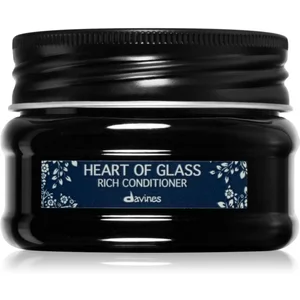 Davines Heart of Glass Rich Après-shampoing pour soin des cheveux blonds 90 ml pas cher