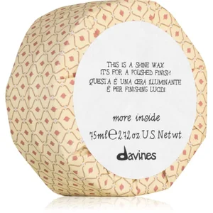 Davines More Inside Shine Wax cire pour cheveux pour des cheveux brillants et doux 75 mlVendu parnotino