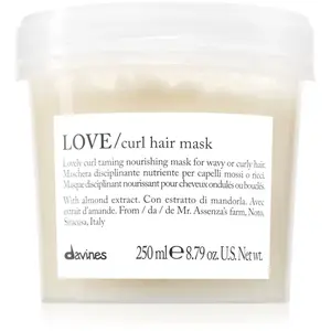 Comparateur de prix : Davines - Love Curl Hair Mask 250 Ml , (Lot De 1)