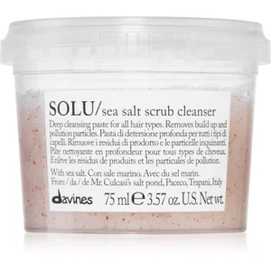 Davines SOLU Sea Salt Scrub Cleanser pas cher