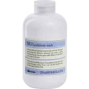 Davines SU Hair&Body Wash gel de douche et shampoing 2 en 1 250 ml pas cher
