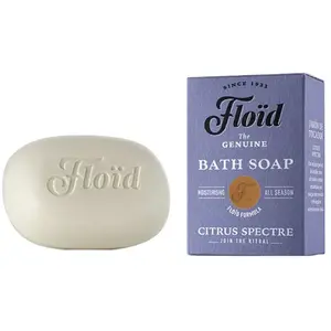 Savon de bain - FLOÏD - Citrus Spectre - 120 g - 100% végétal - Beurre de karité pur pas cher