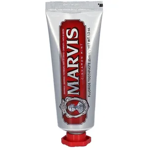 Comparateur de prix : Marvis - MARVIS MENTHE CANNELLE ROUGE 25ML Dentifrice 25 ml unisex