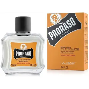 Comparateur de prix : Baume pour la Barbe - Proraso - Wood & Spice - 100ml - Sans parabène - Mixte