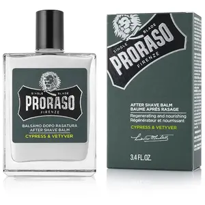 Comparateur de prix : Proraso Baume Après-Rasage Cypres Vetiver 100ml