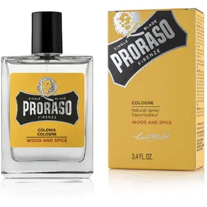 Comparateur de prix : Proraso Wood and Spice eau de cologne pour homme 100 ml