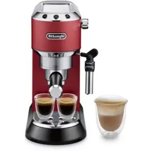 Comparateur de prix : Machine à expresso DELONGHI EC695.R Dedica rouge TU