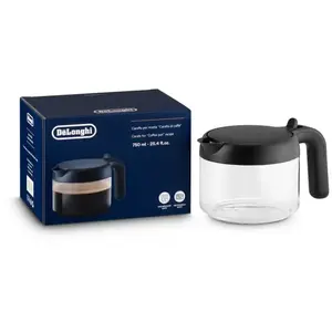 Comparateur de prix : Delonghi Delonghi - Verseuse en verre avec couvercle pour Cafetière 5513283901