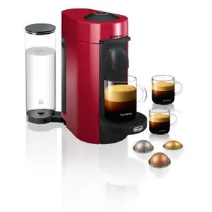 Comparateur de prix : Delonghi Nespresso Vertuo ENV 150.R Machine à café à capsules 1,1 L rouge