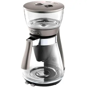 Comparateur de prix : Delonghi Cafetière filtre 10 tasses 1800w inox/verre - icm17210 icm17210