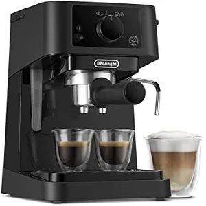 Comparateur de prix : Delonghi - Machine a expresso EC235.BK - Noir - Buse vapeur - Compatible ese