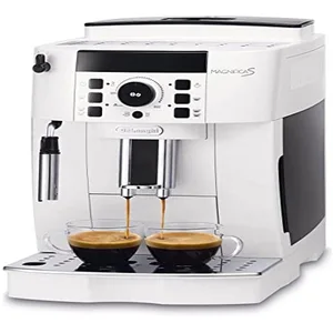 Comparateur de prix : Expresso Broyeur DELONGHI Magnifica S ECAM21.117.W S11 blanc TU